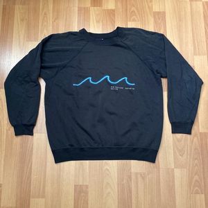 Vintage 80s Hanes Sweatshirt New England Aquarium Boston Men Large Made in USA